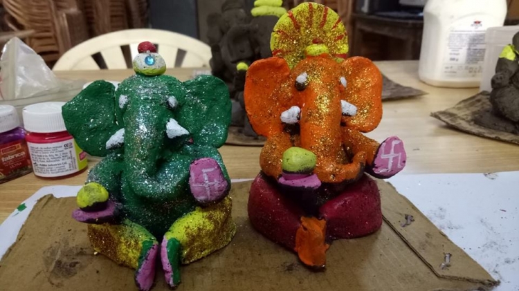 WORKSHOP ON ECO-FRIENDLY GANESHA