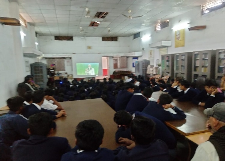 Pariksha Pe Charcha-Live session attended by students
